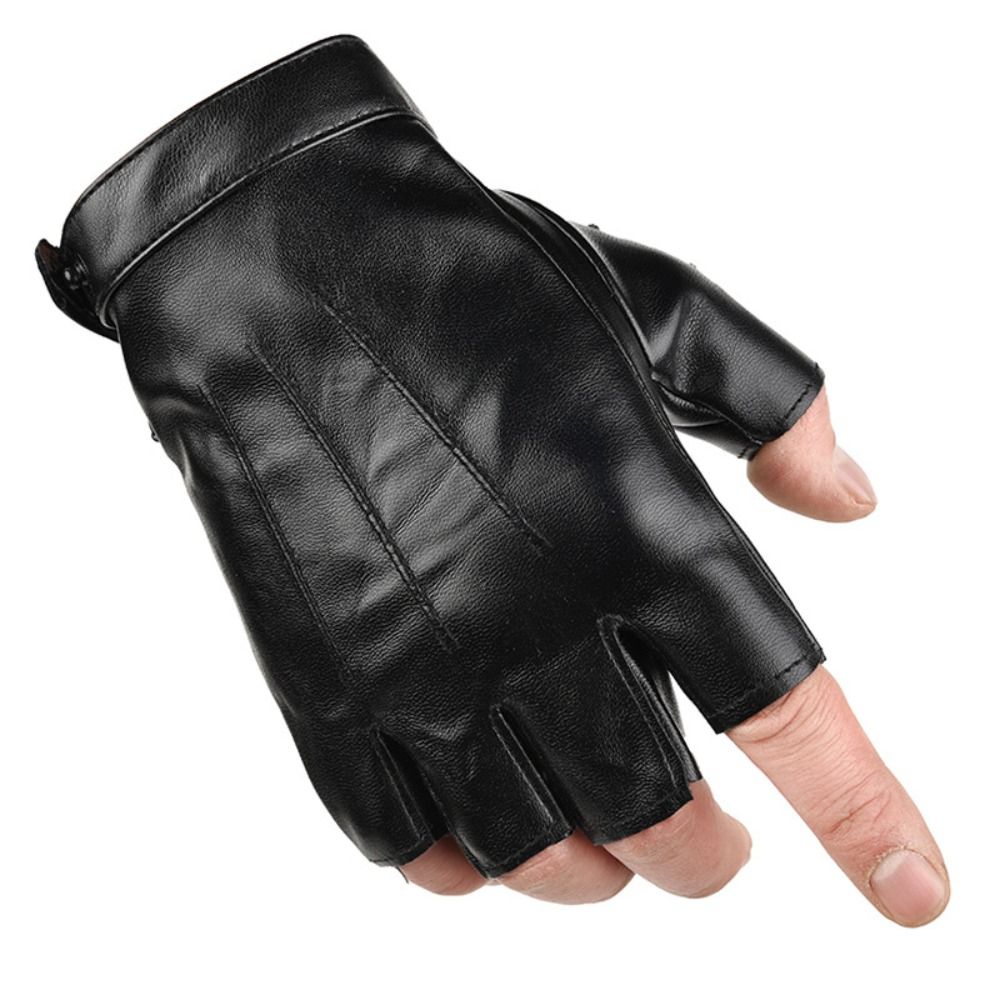 Fashion Punk PU Driving Gloves - Leather Driving Glove 评论和价格