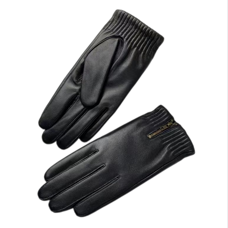 Winter Thicken Warm Retro Glov - Leather Driving Glove 评论和价格