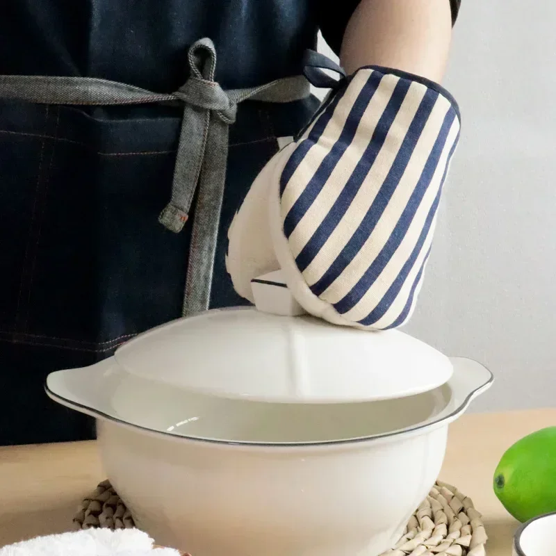 1PC Cotton Oven Mitts and Pot  - Heat Resistant Glove 评论和价格