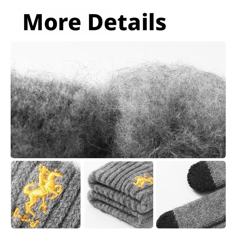 2026 Men's Thermal Wool Knitte - Wool Glove Lined 评论和价格