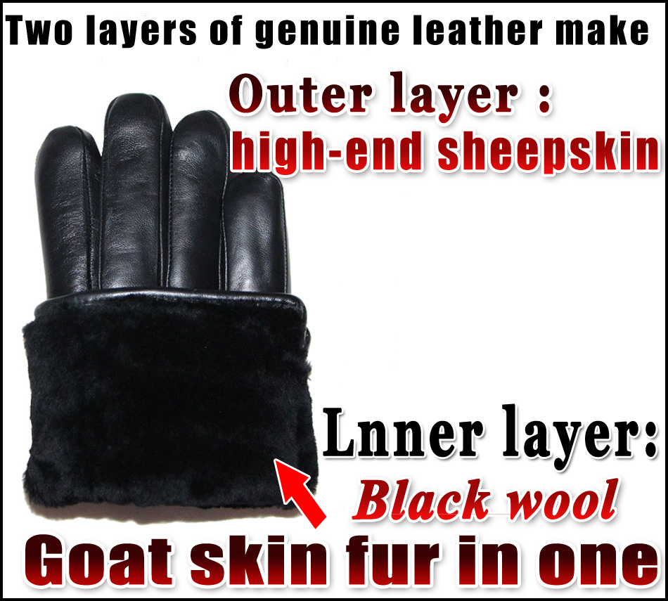 Deerskin Pattern Male Leather  - Leather Driving Glove 评论和价格